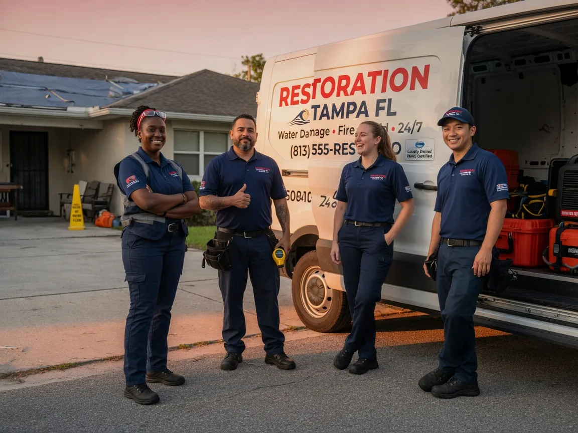 Water Damage Restoration company in Magnetic Springs, OH