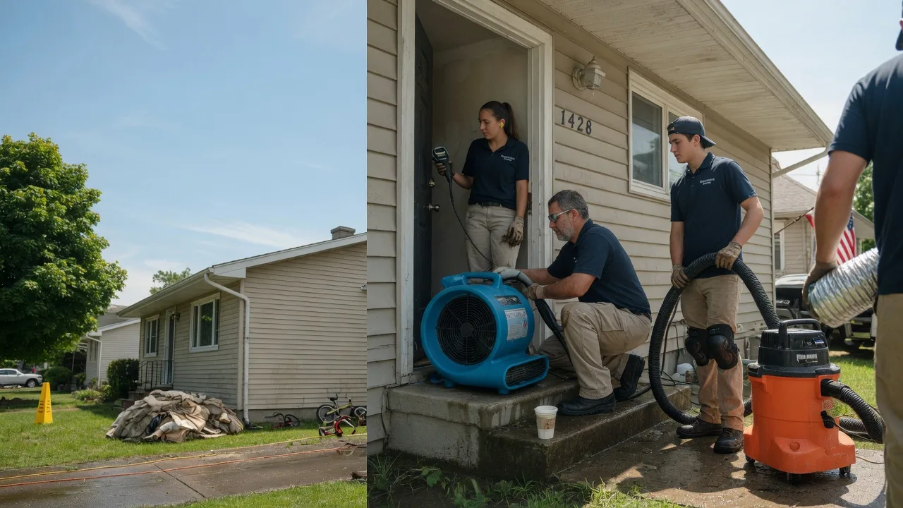 Water Damage Restoration in Magnetic Springs, OH near me